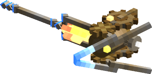 Blue Diamond Steampunk Pickaxe
