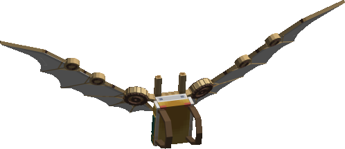Leonardo's Backpack with Wings - Meta World