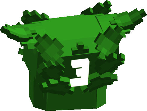 Green Chestplate "3 Wins" - FLOOR DROPPERS prize