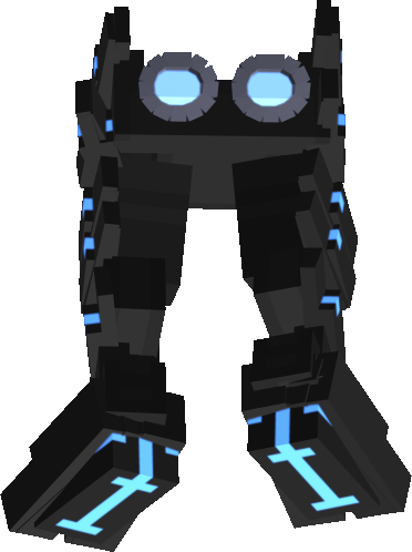 IPX7 Mecha Pilot Leg Gear