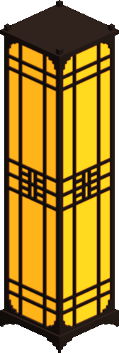 Japanese Lantern Column - Height 4