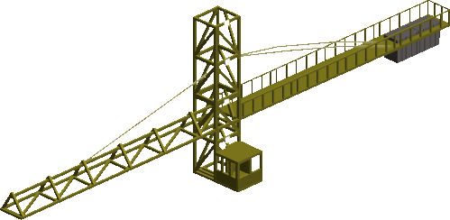 Part 3 of 4 counterweight tower crane