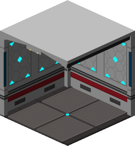 Corner Sci-fi Corridor