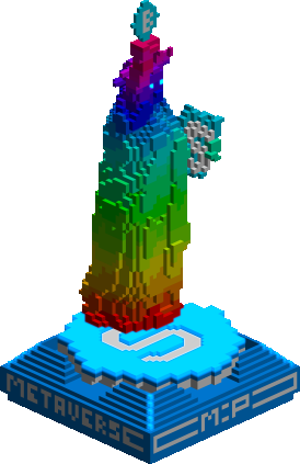 Statue of liberty of the pluralistic metaverse