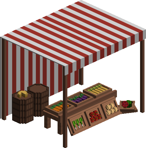 Medieval Vegetable Market