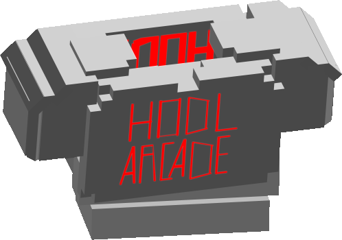 HODL Arcade TShirt 001