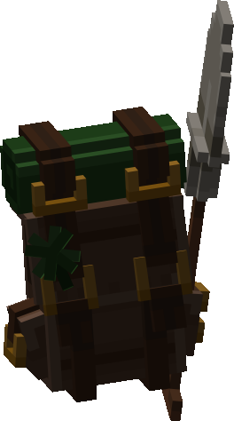 Leather Mining Backpack