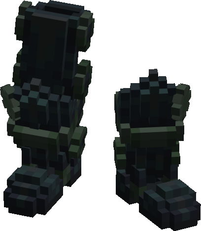 Decayed Rusty Boots