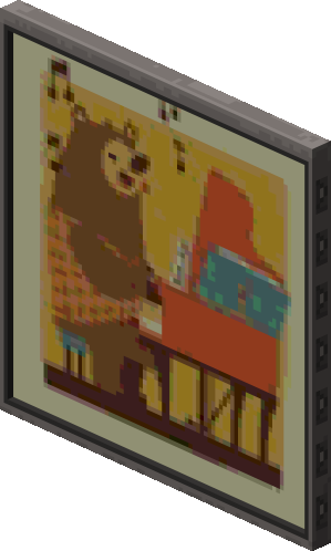 Animated Poster - Kuma Kaji Playing Piano