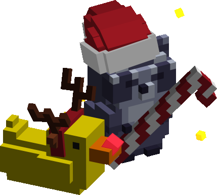 Secret Santa Raccoon