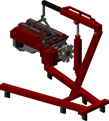 Engine Crane RED
