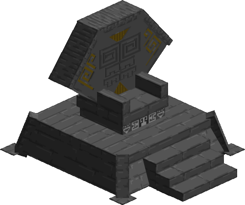 Mayan throne 