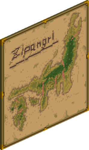 map of Zipangri