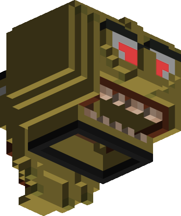Chest armor with ogre face