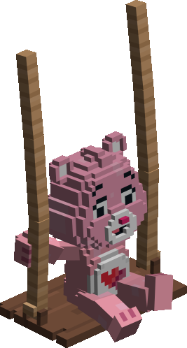 Pink Swing - Care Bears