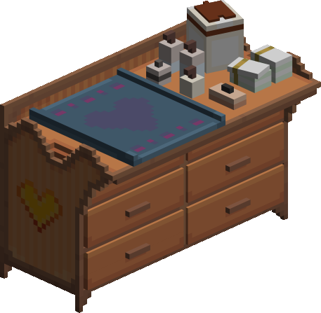 Baby changing table