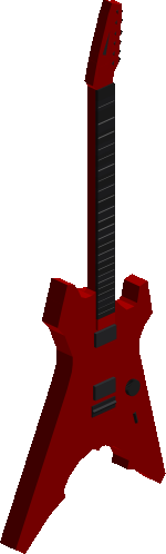 Mick Thompson - Red Guitar