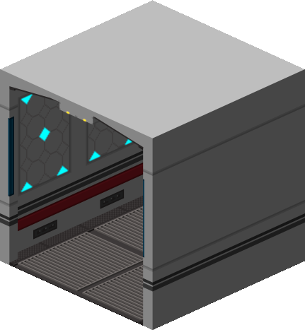 Straight Sci-fi Corridor