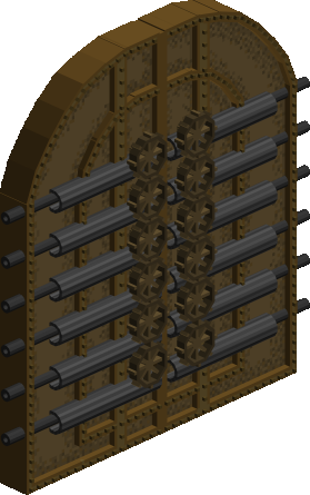Gear Lock Door