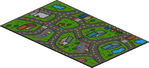 Kids Toy Car Rug