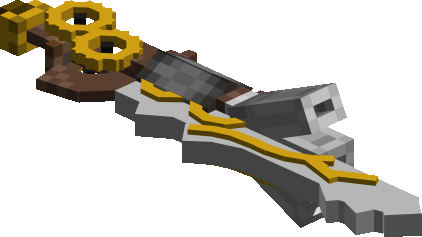 ChronoCog Tri-Gun Sword
