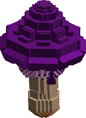 Wearable Mushroom Disguise - Purple