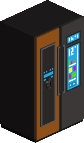 High-Tech Luxurious Refrigerator