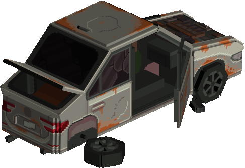 Rotted Car - The Walking Dead
