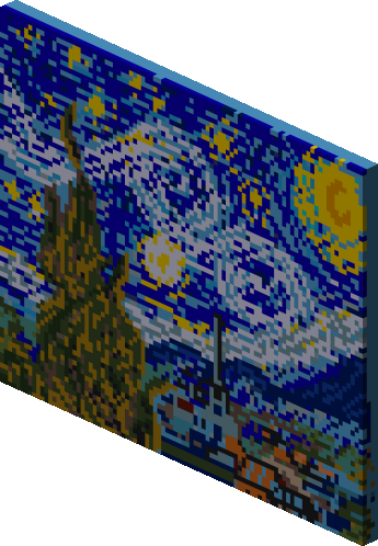stary voxel night