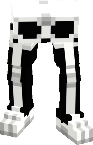 Halloween - Grim Knight Armor - Bone Leg Armor