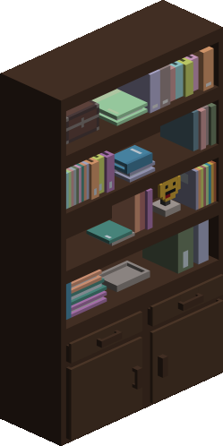 Charming Bookshelf