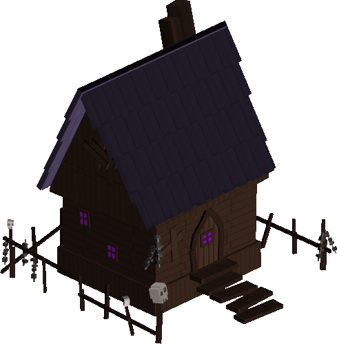 Creepy Dark Hut
