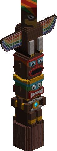 Totem pole height 6