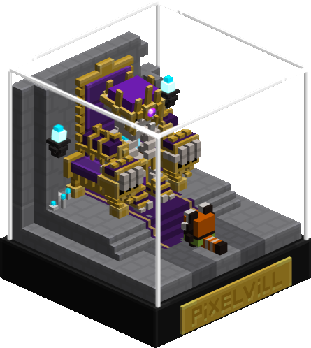 Pixelvill Diorama (Skull King)