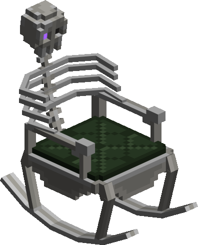 Haunting Skeleton Chair
