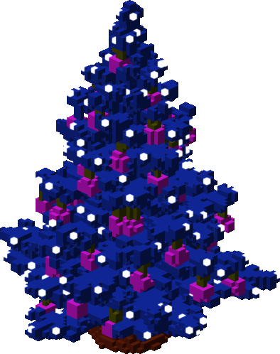 Christmas Tree Blue