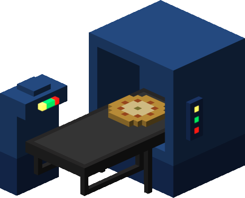 Animated Pizza machine