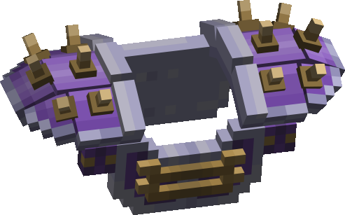 Violet Spike Shoulders