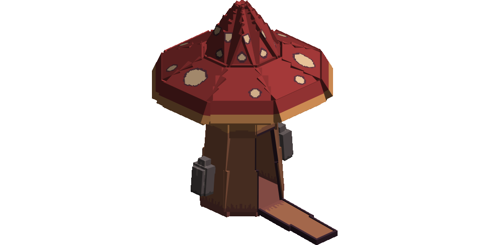 The Sandbox - Mushroom Rocketship