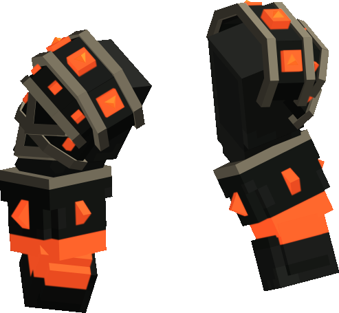 Shadowforged Ironclad Gauntlets - Battle Myths