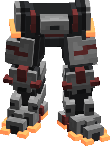 Mecha Gauntlet Ronin Leg Armor
