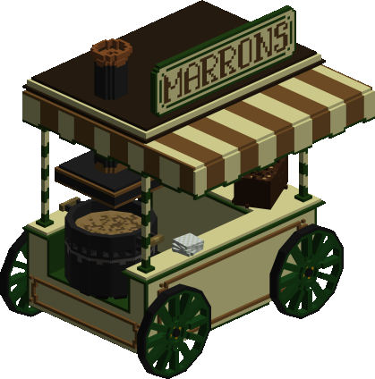 Roasted Chestnuts Stand