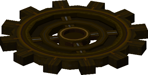 Rusty Giant Gear Platform