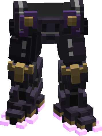 Mecha Gauntlet Three Kingdoms Lu bu Leg Armor
