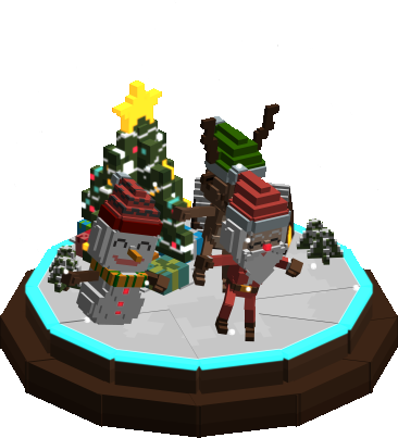 Christmas snow globe