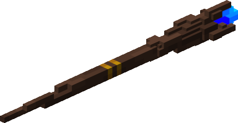 Sapphire Oak Staff