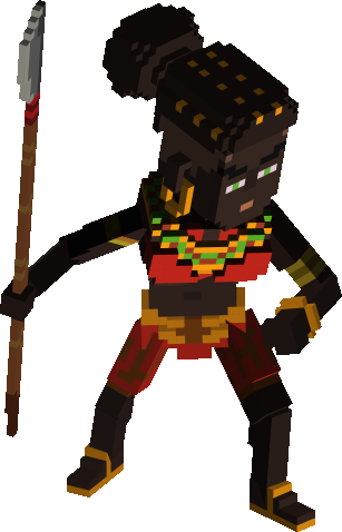 African female warrior