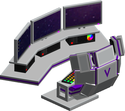Voxel Artist Desk