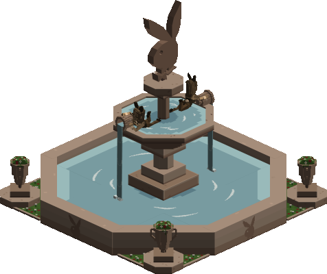 MetaMansion Fountain - Playboy