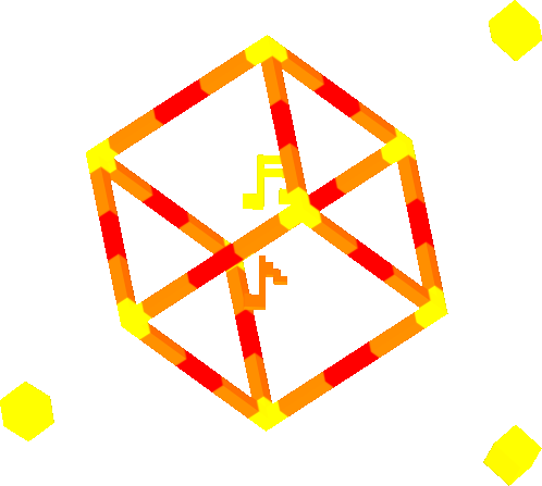 Music Atom Hologram
